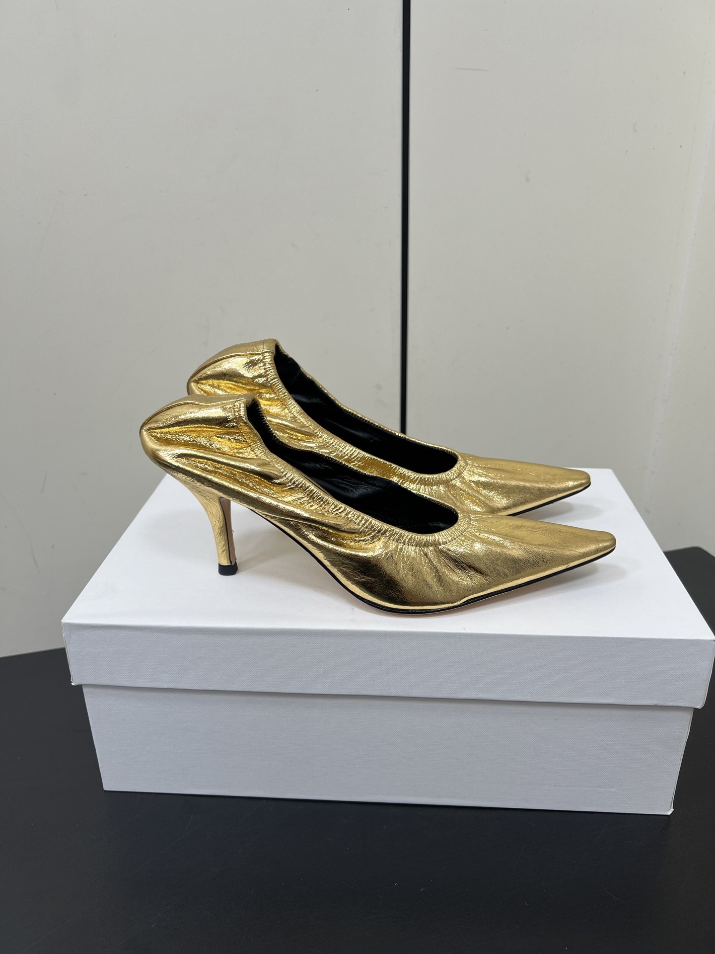 The Row Lambskin Pump