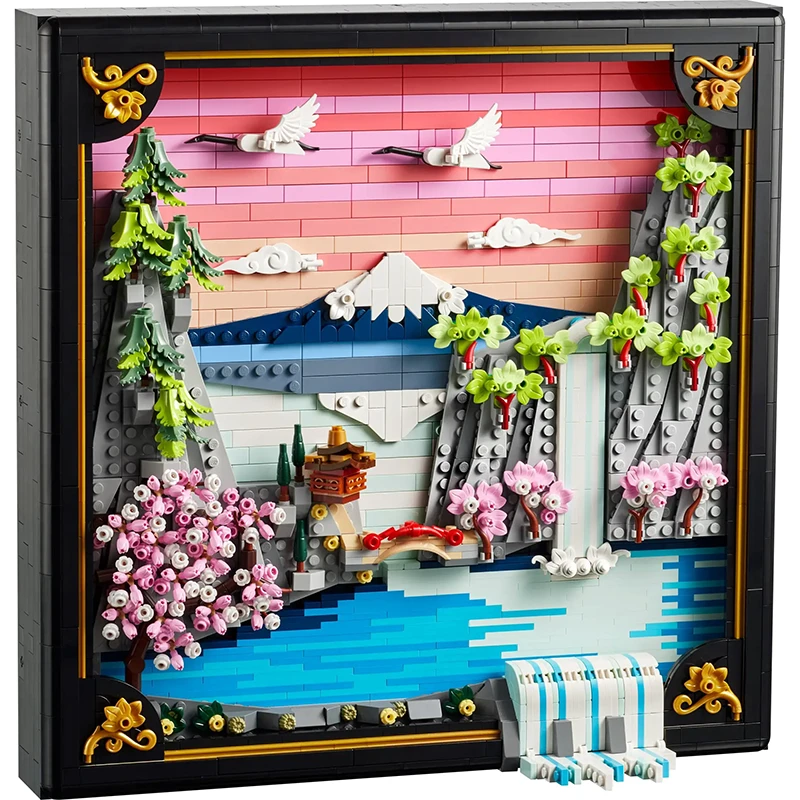 NoBrand 25199 - Japanese Cherry Blossom Landscape