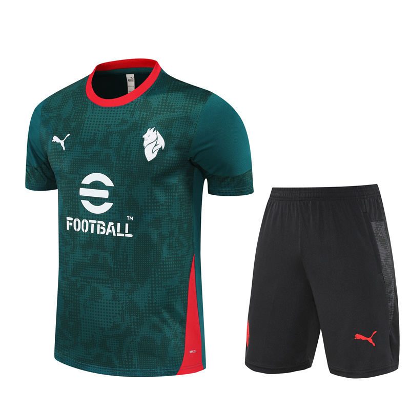 Adult /Kids AC Milan 25/26 training suit Green