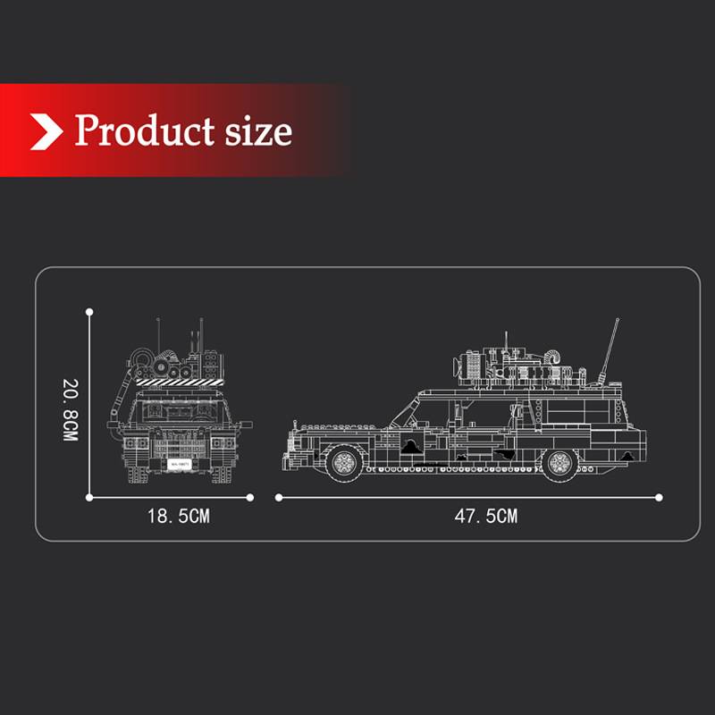 MOULD KING 10071 - Ghost Hunter Bus