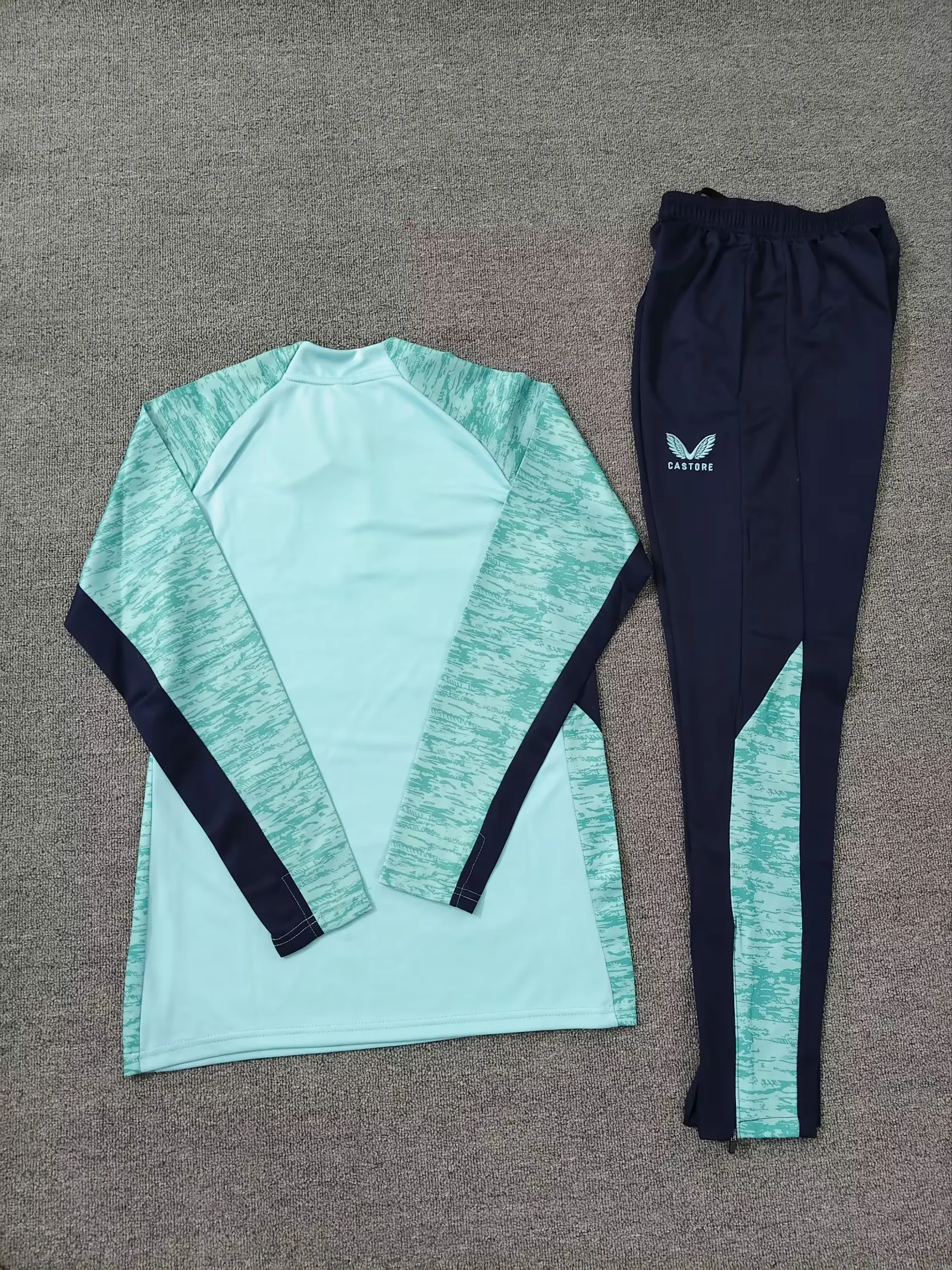 2025/2026 Athletic Bilbao Long Zipped Jacket Green Football Shirt Set