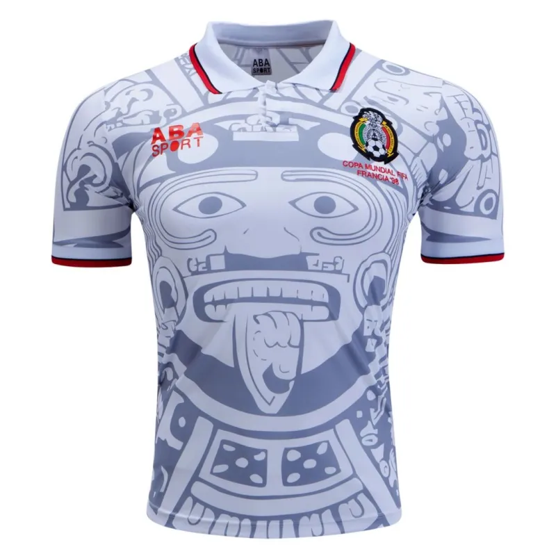 Mexico World Cup 1998 Retro Away Jersey