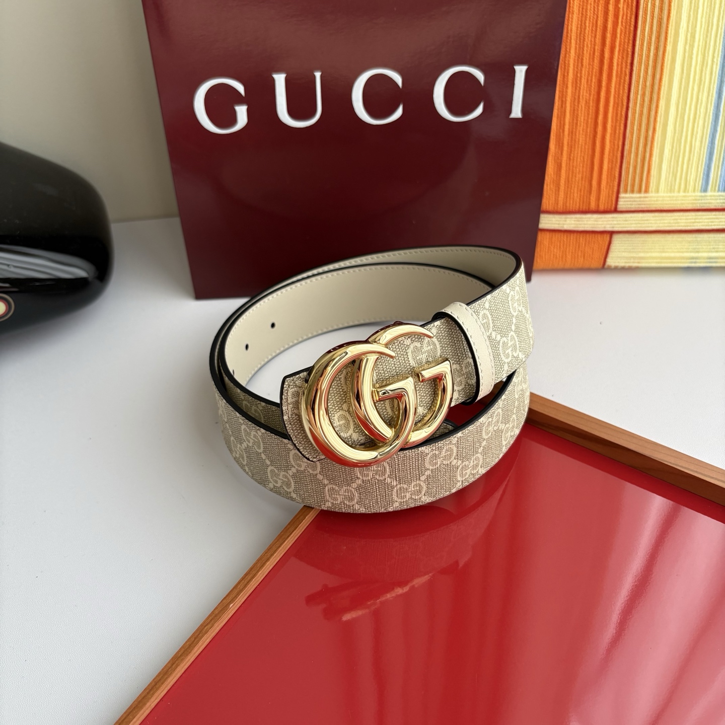 Gucci GG Marmont reversible belt 3.8cm
