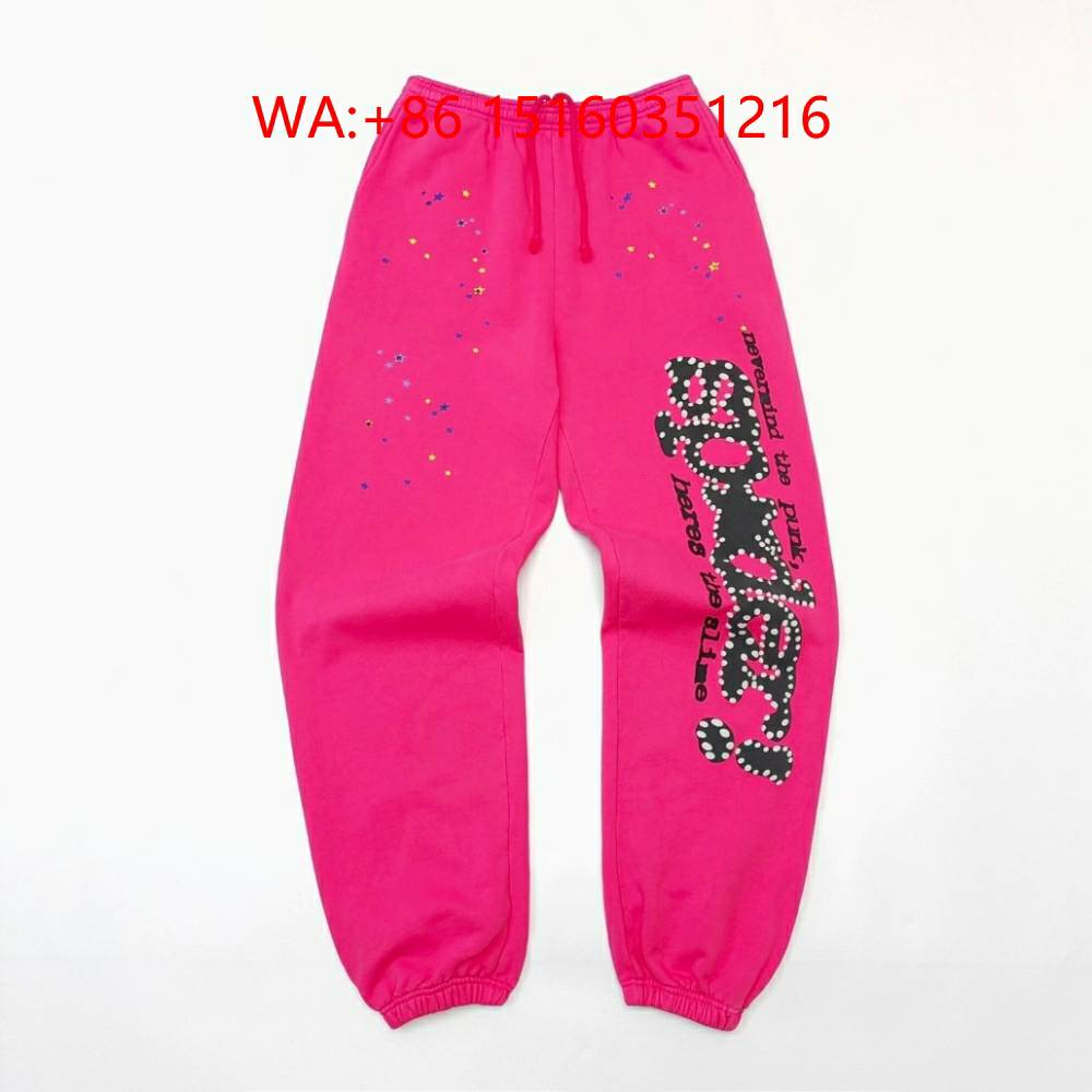 1:1 SP5DER WORLDWIDE Hoodie and Sweatpant 05 Collection for men, Streetwear Tracksuit