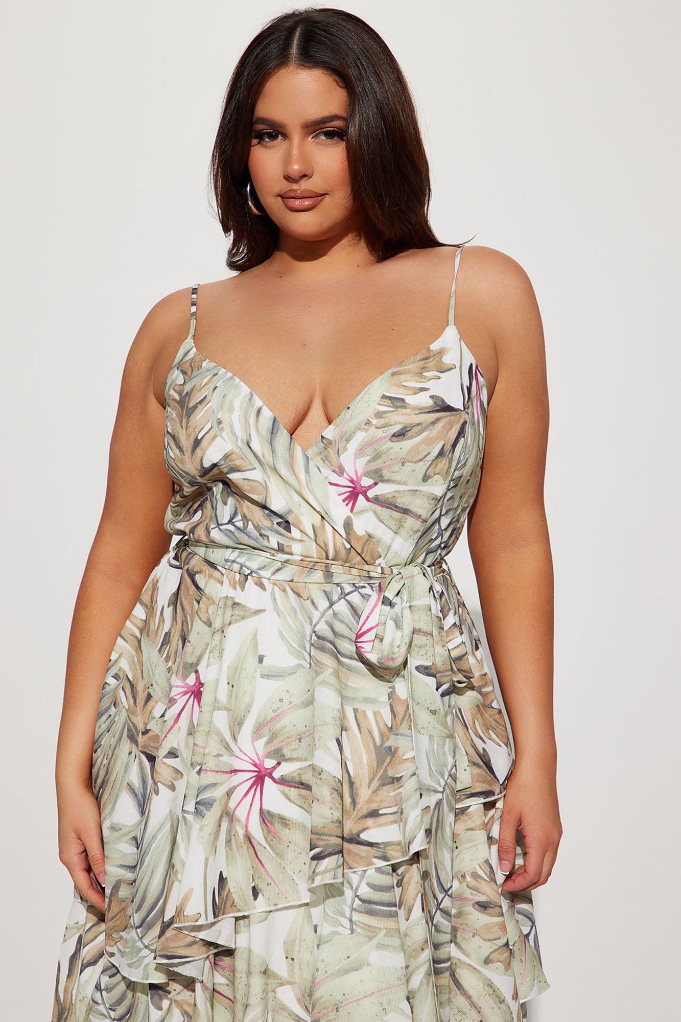 Oahu Maxi Dress - White/combo