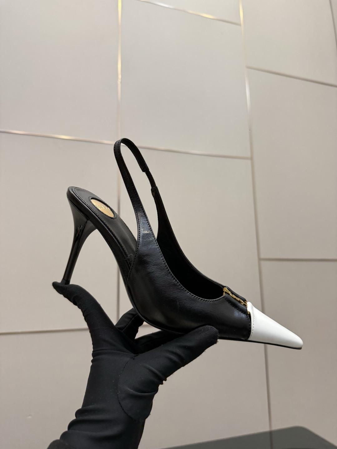 Saint Laurent Babylone Breteui Slingback