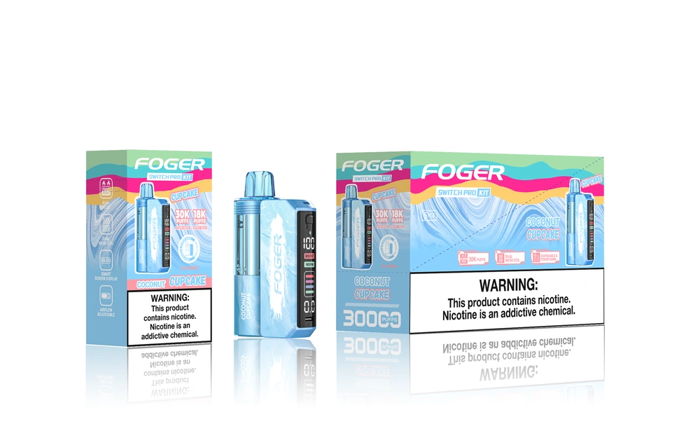 Foger Switch Pro 30000 Puffs Kit - Coconut Cupcake - Vaba Vape-Shop