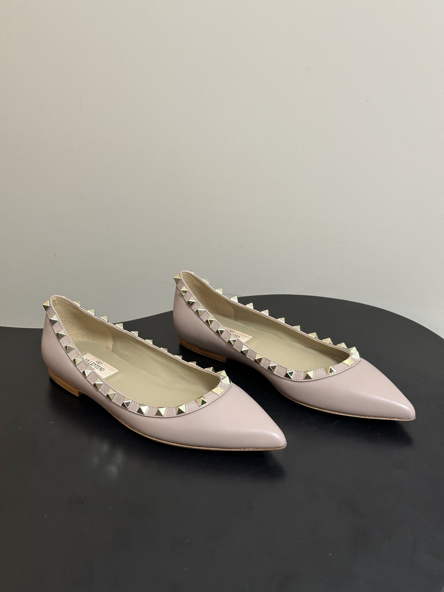 Valentino Rockstud Ballet Flat