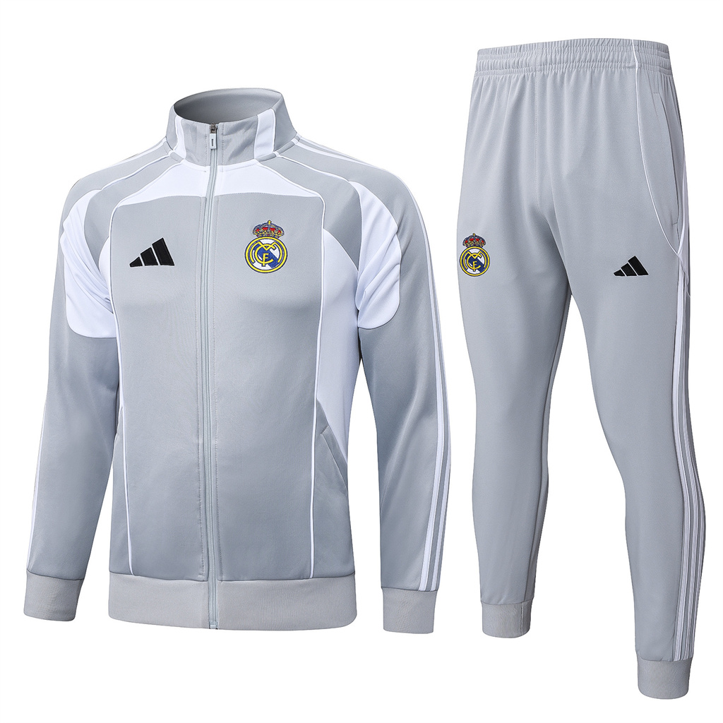 Real Madrid Training Jacket Suit 25/26 | Soc Jersey - Premium Football Jersey