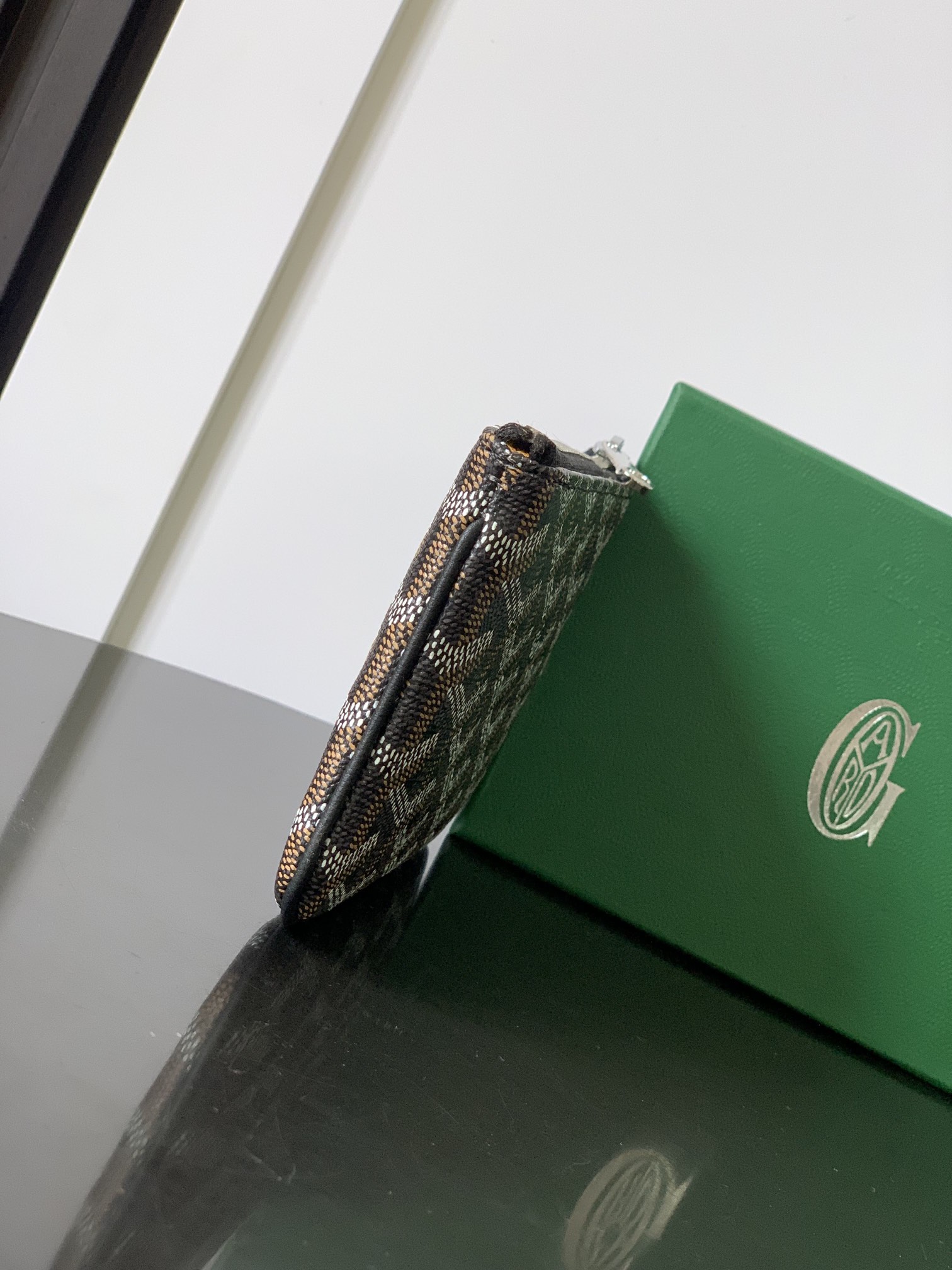 Goyard Sénat Mini Pouch in Black