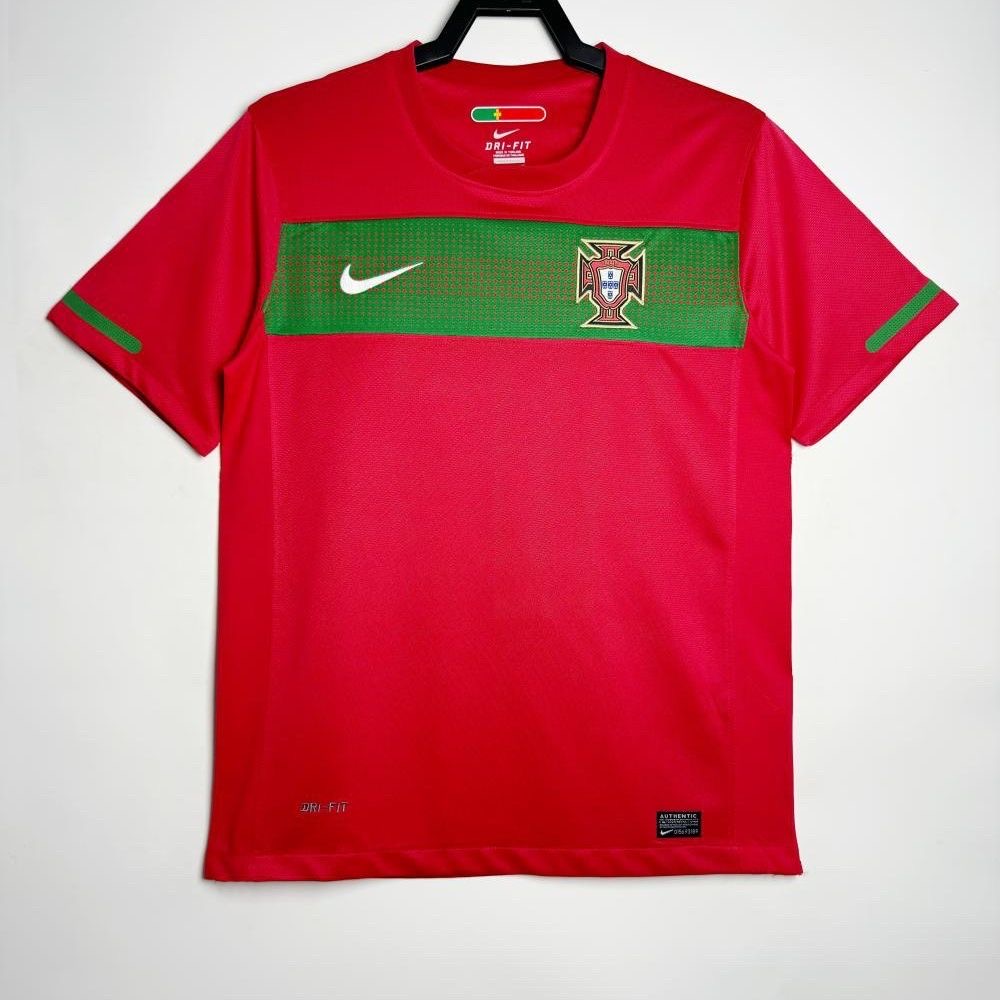 Retro 2010 Portugal World Cup Home Player Short-sleeved jersey