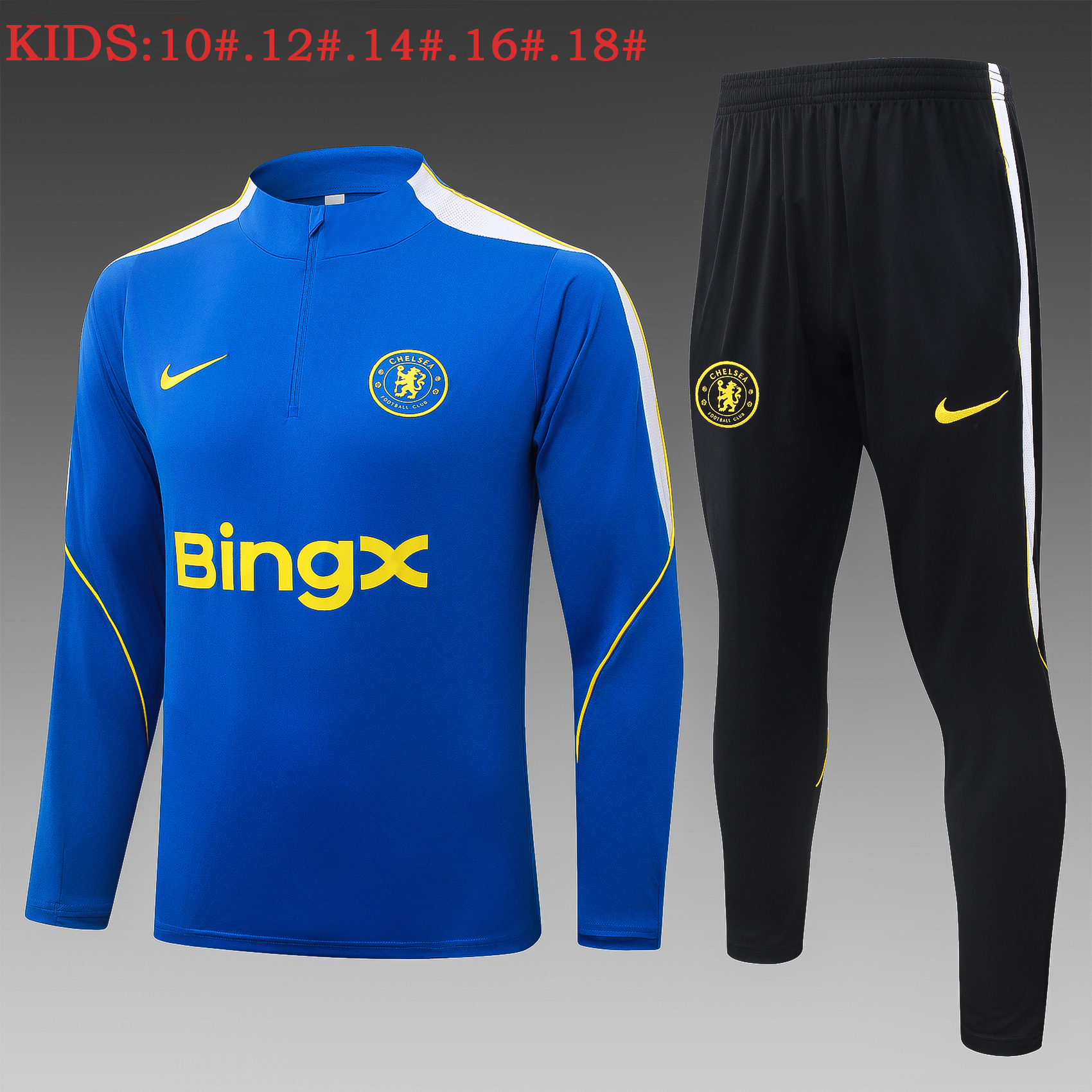 Chelsea Kids Training Suit 26/27 | Soc Jersey - Premium Football Jersey