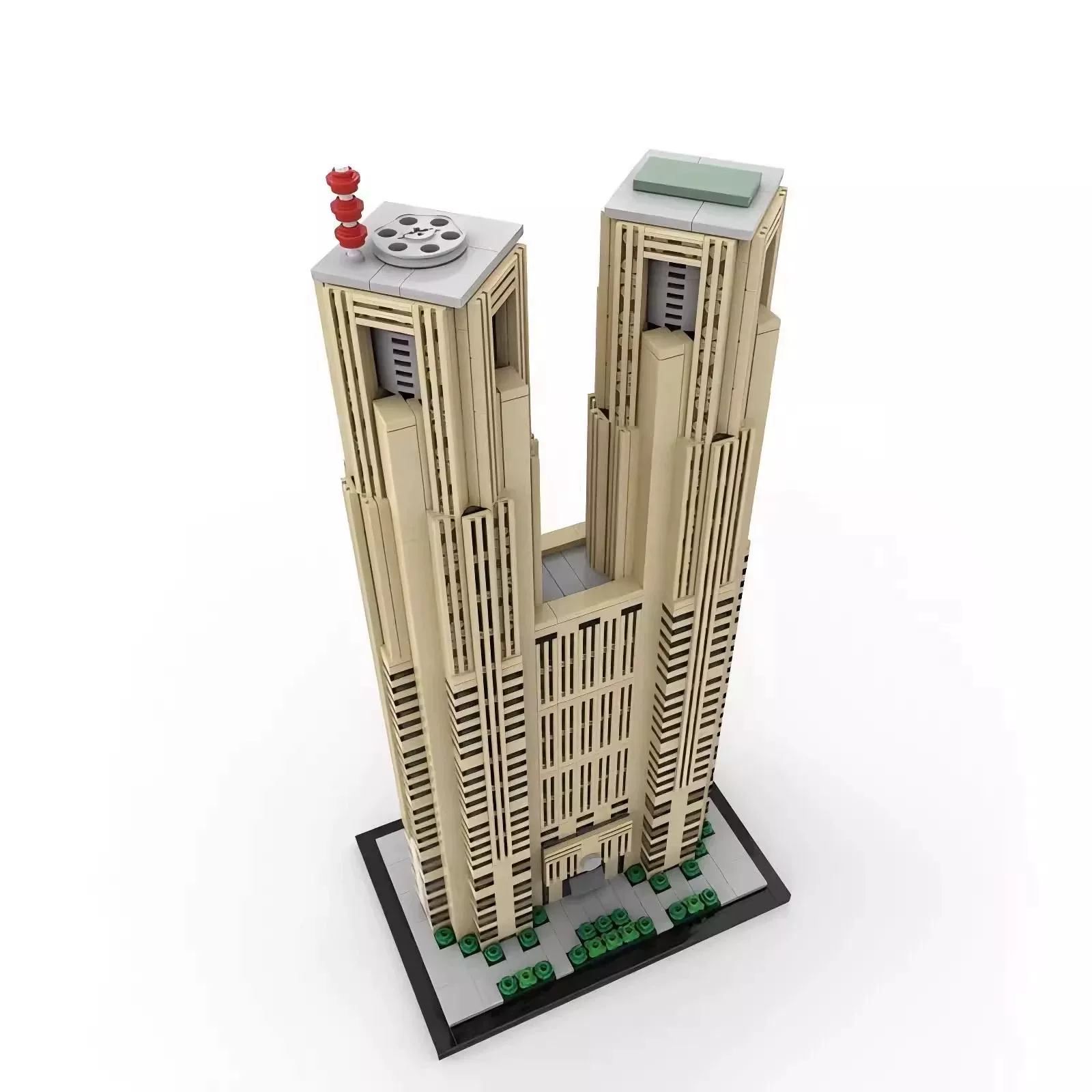 MOC 153517 - Tokyo Metropolitan Government Building 1:800 Scale