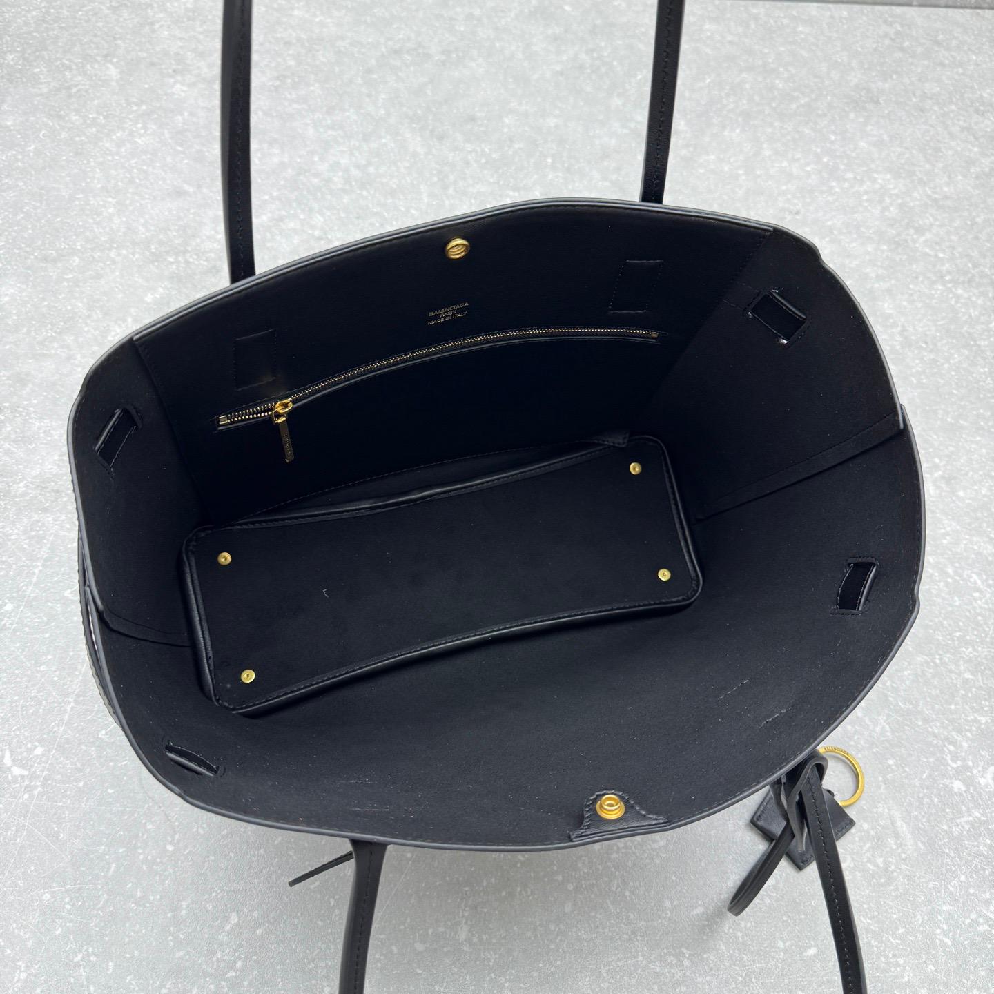 Balenciaga Bel Air Tote Bag Large in Black