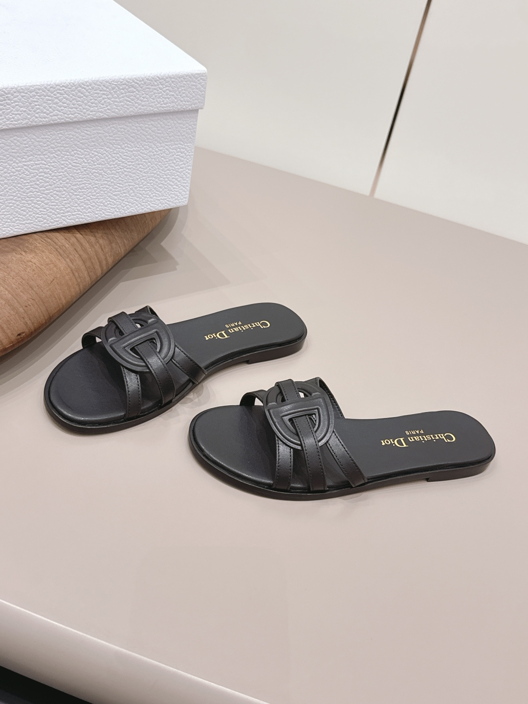 Women's Dior Leather Slide