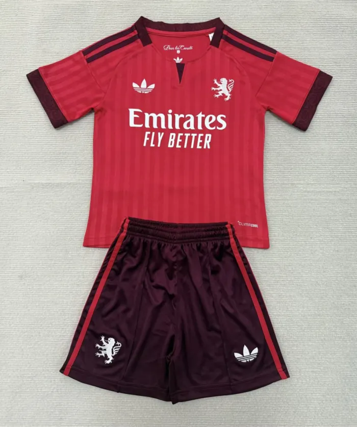 Kids Lyon Away Suit 26/27 | Soc Jersey - Premium Football Jersey