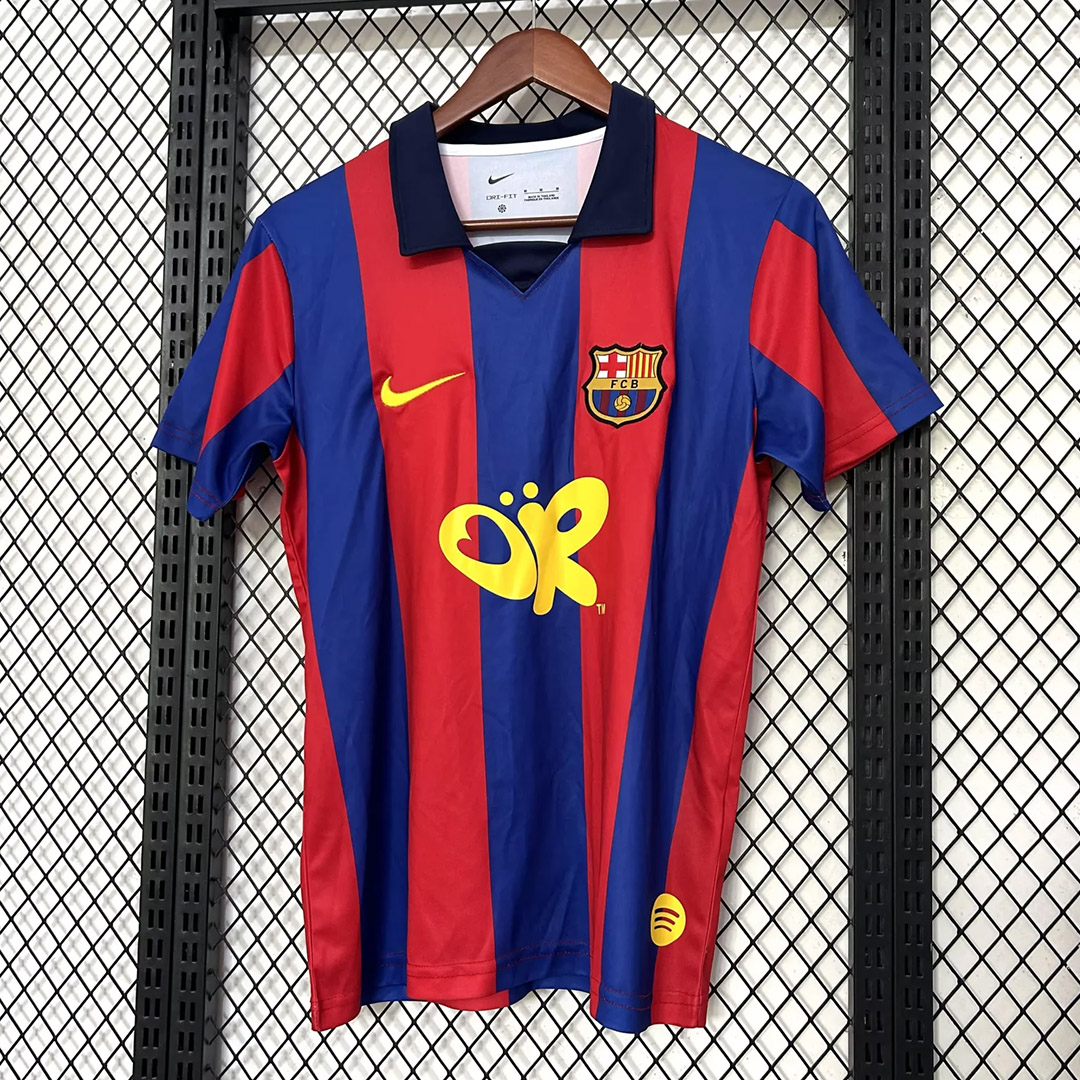 Jersey Retro 2003/04 FC Barcelona x Olivia Rodrigo x Spotify