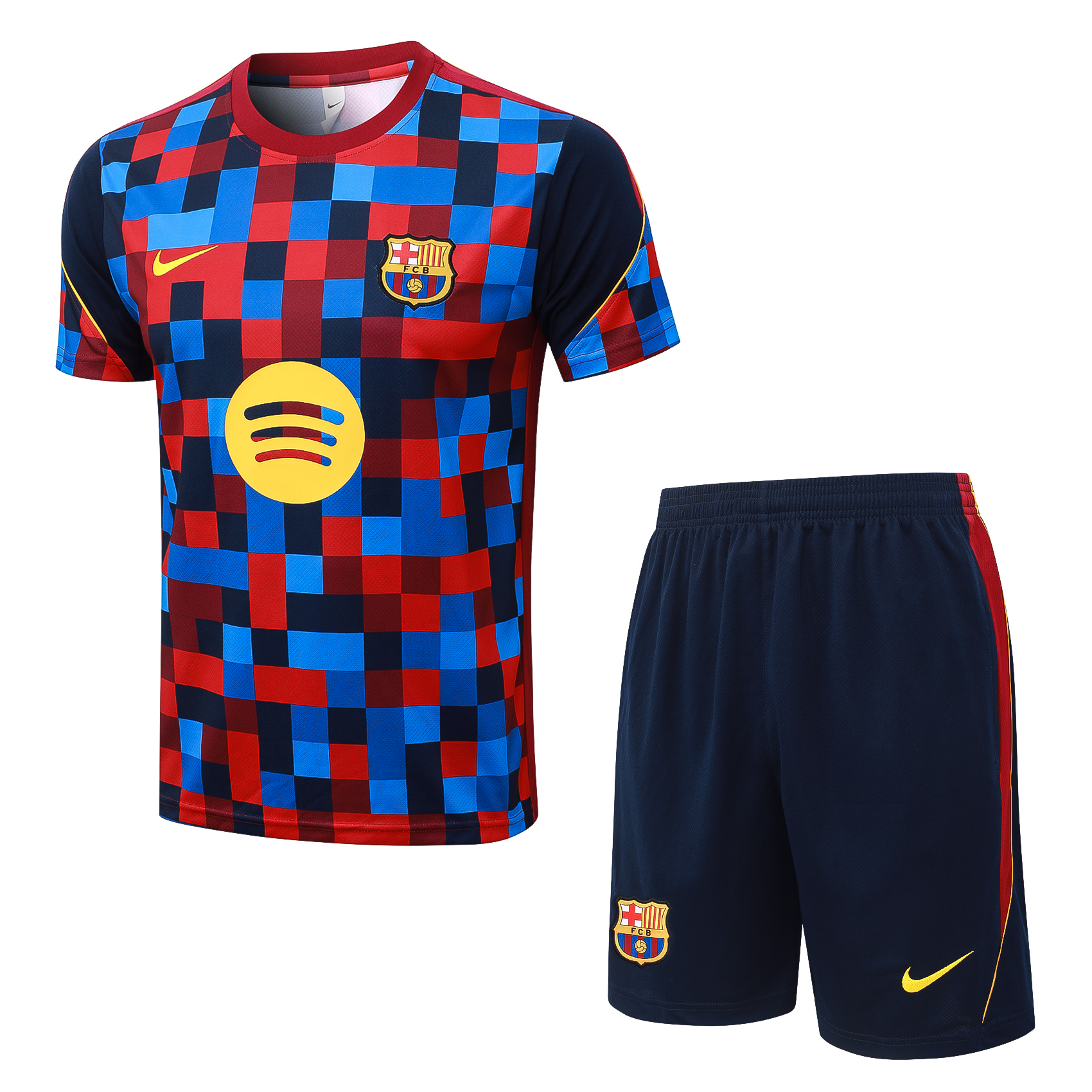Barcelona Training Short Sleeve Suit 26/27