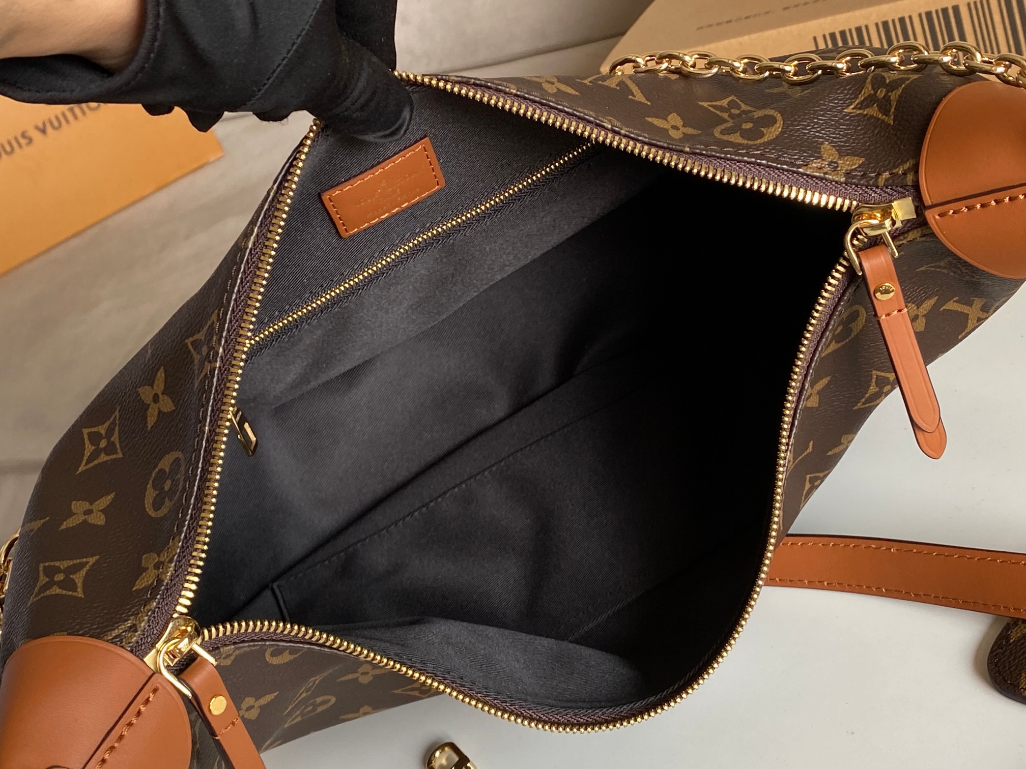 Louis Vuitton LV runway style moon shoulder bag crossbody bag
