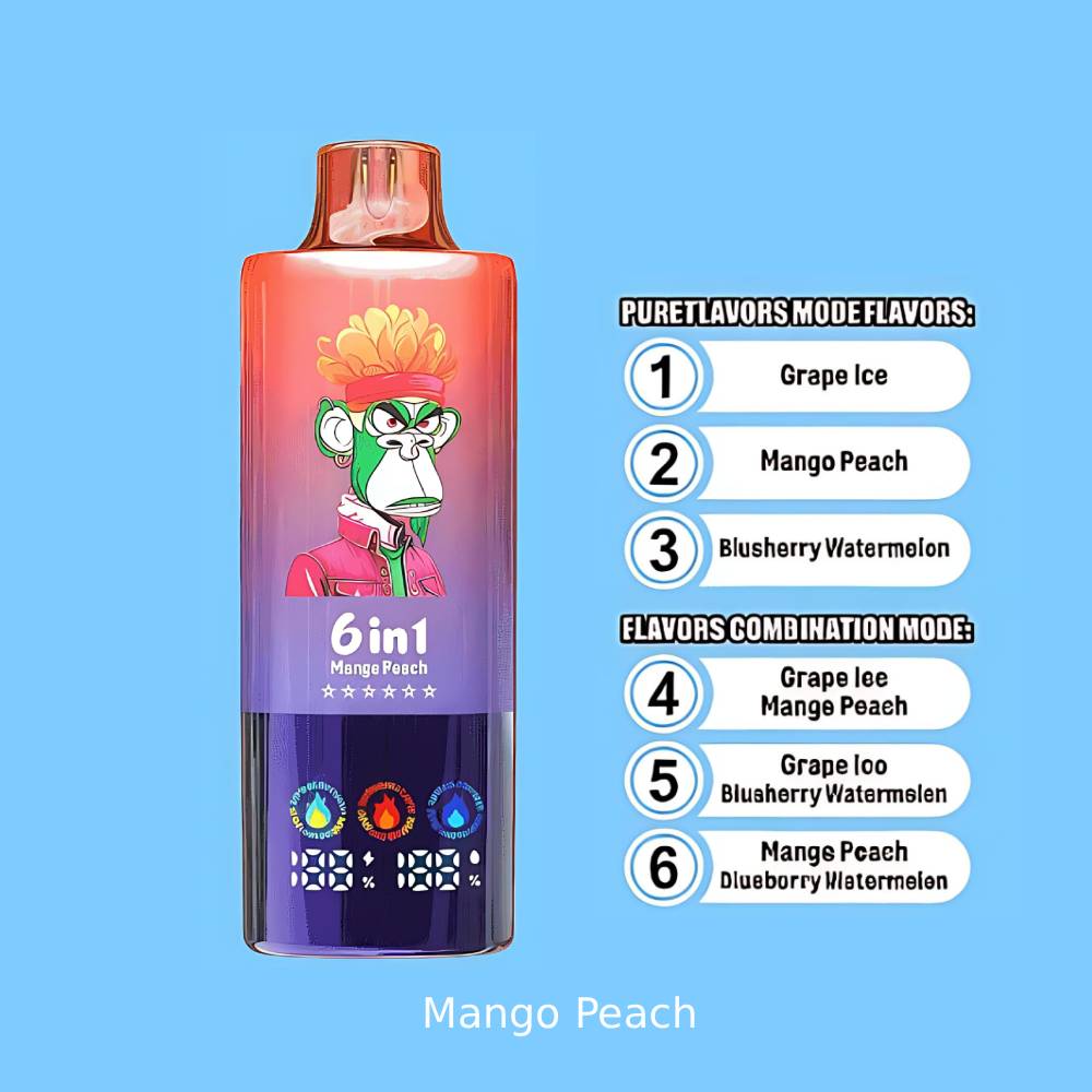 Bang Blaze 100K Disposable Vape 6 in 1 Flavors (5%, 100000 Puffs)