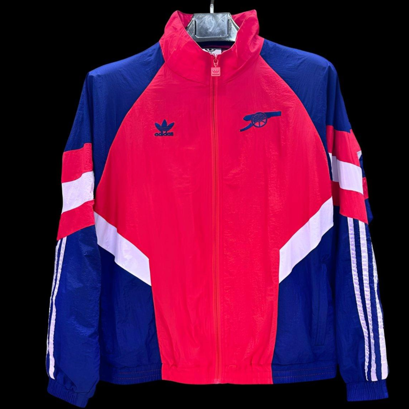 25/26 Arsenal Red/Blue Full Zipper Windbreaker S-2XL