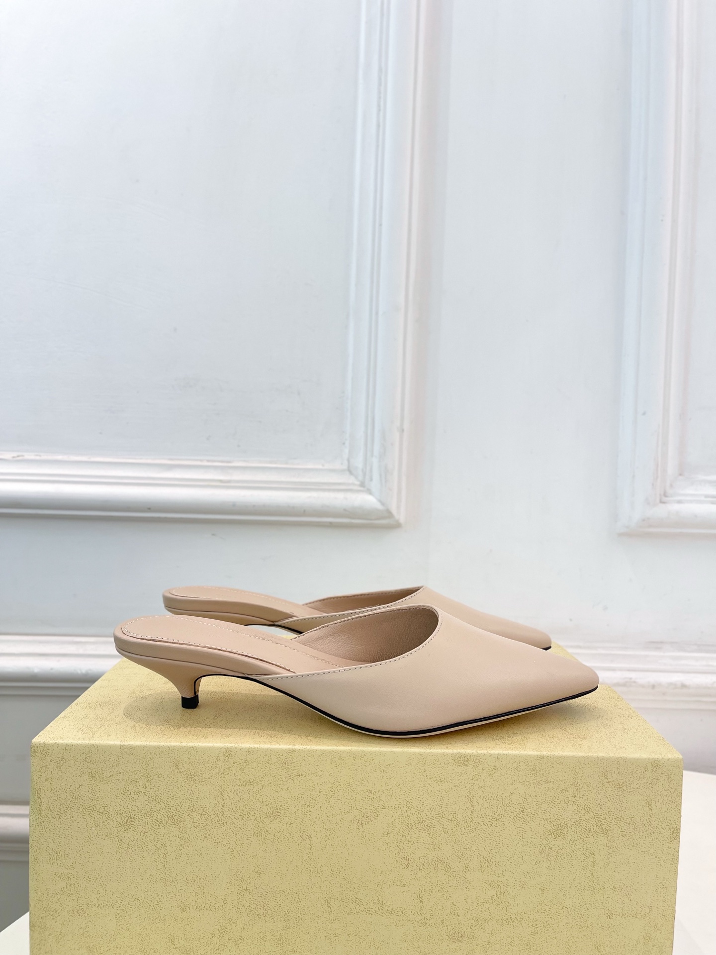The Row  Lambskin Mule