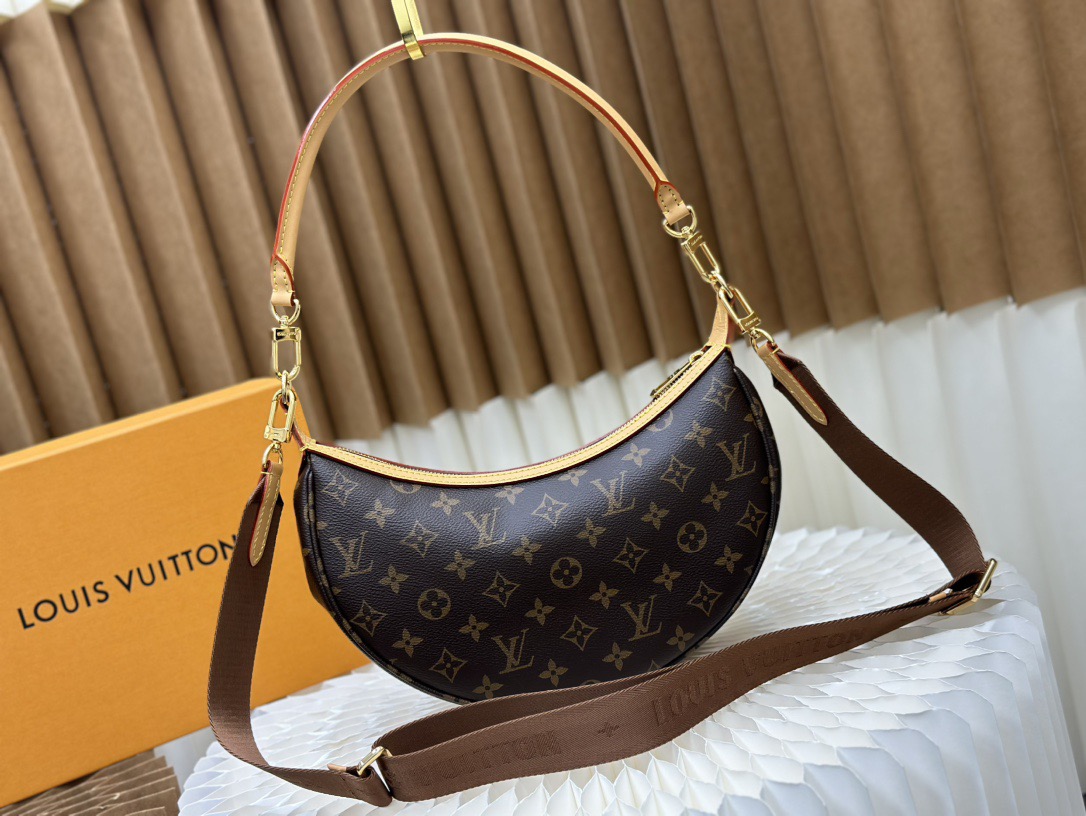 Louis Vuitton LV New Half Moon Shoulder Bag