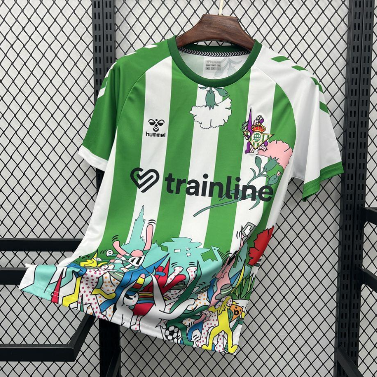 2025/26 Mens Real Betis Pre-Match Jersey S-4XL