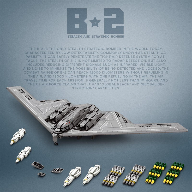 Reobrix 33038 - B2 bomber