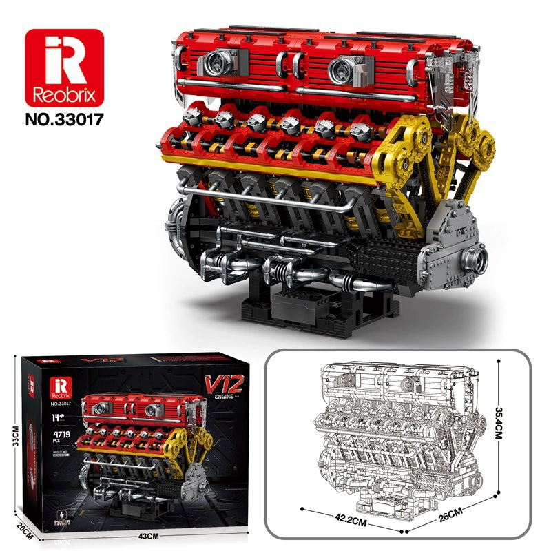 ReoBrix 33017 - V12 Engine