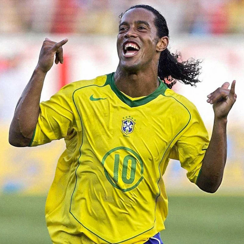 Retro  Brazil 2004 Home Yellow
