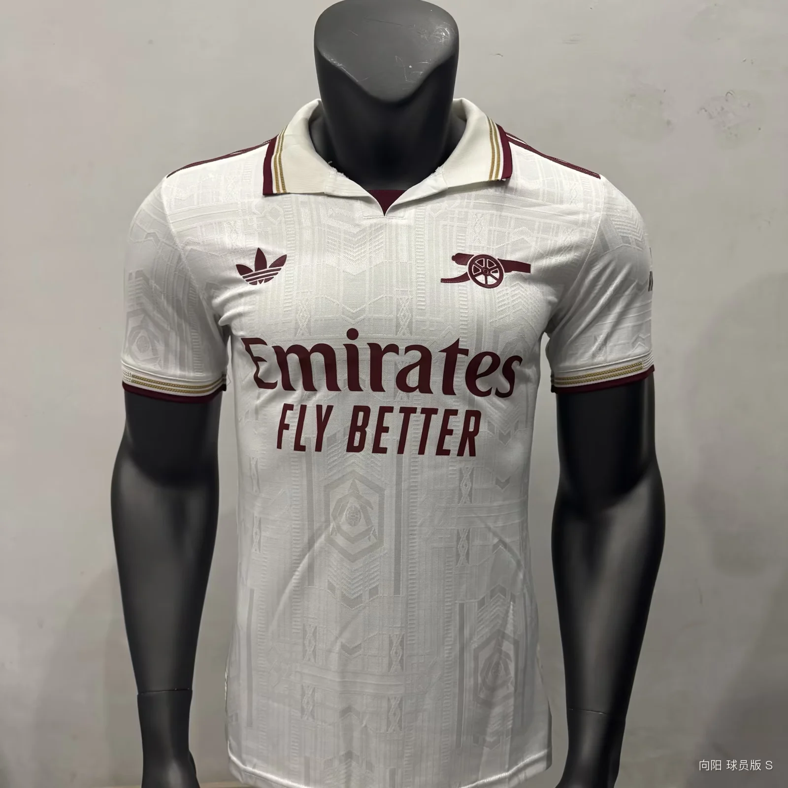 2025-26 Player Version Arsenal third Away White Football Shirt 1:1 Thai Quality
