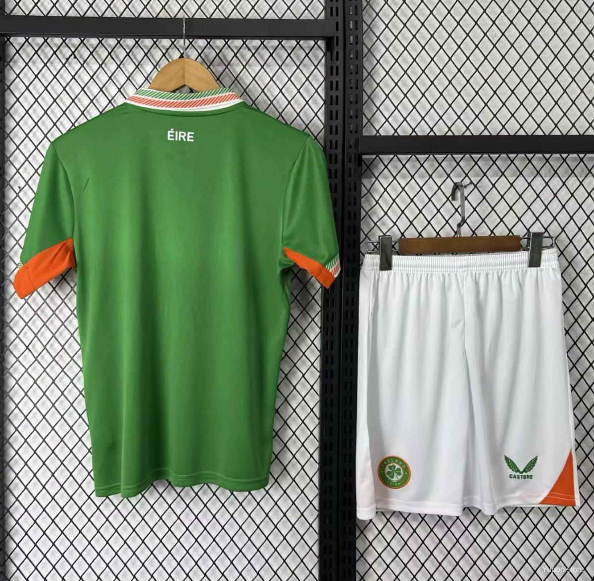 25/26 Kids Ireland Home Jersey 16-28