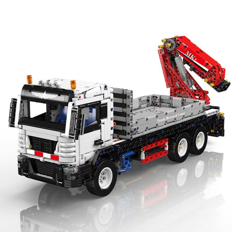 MOULD KING 17063 - Pneumatic Truck Crane(Dynamic Version)