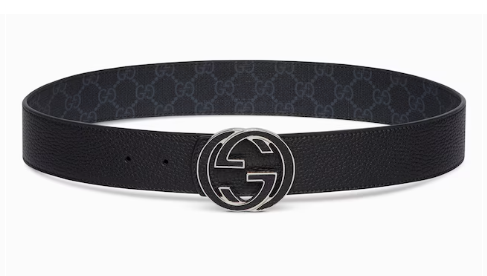 Gucci Reversible belt with Interlocking G buckle