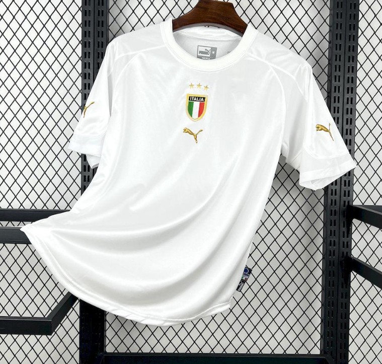 Retro 2004 Italy Away Jersey S-2XL