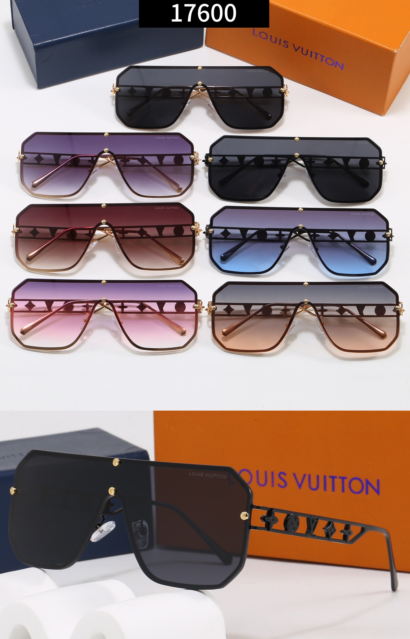 Louis Vuitton LV Jewel Mask Sunglasses Top quality - KAIROO