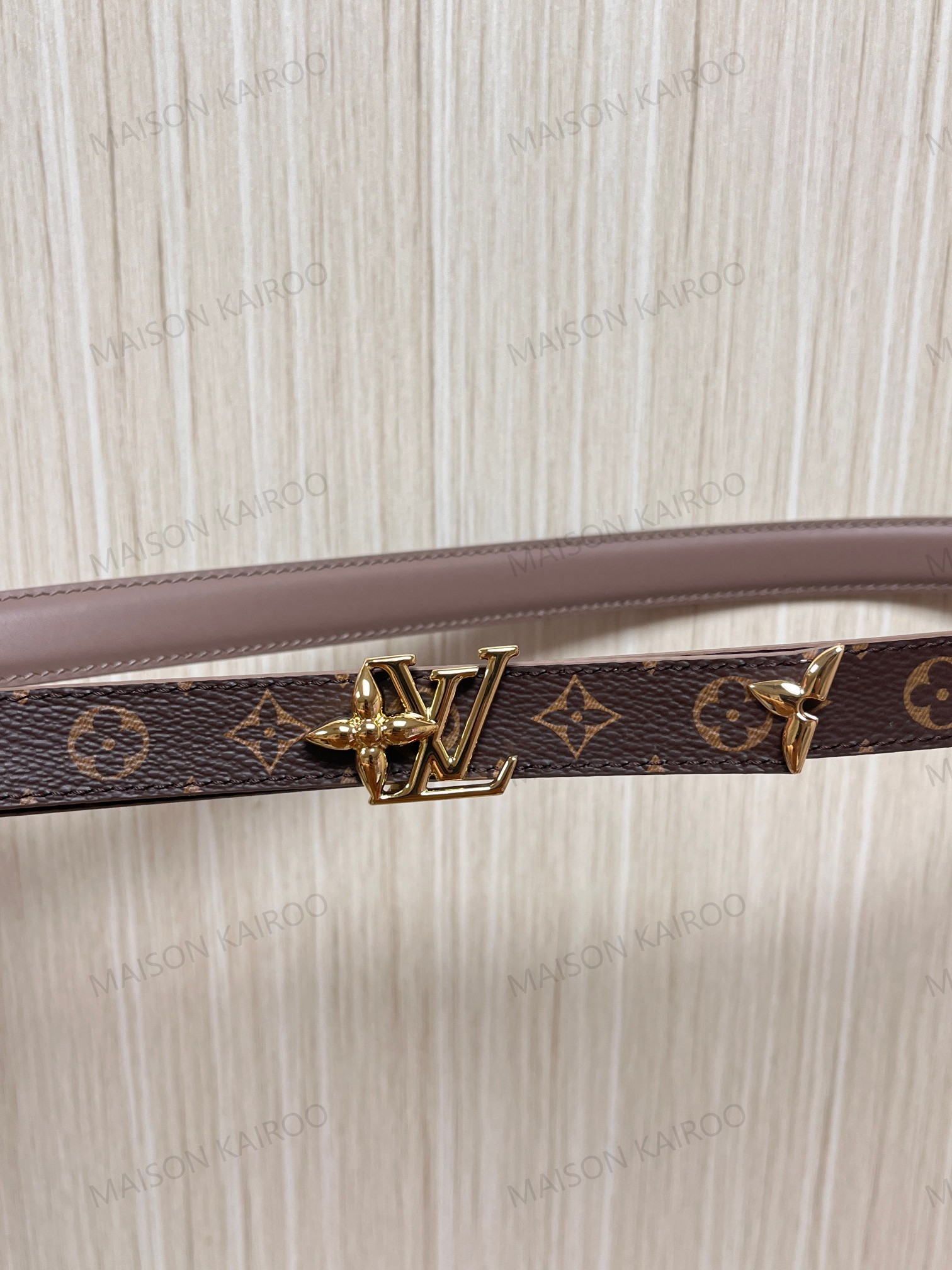 Louis Vuitton LV Flower Combo Reversible Slim Belt 2.0 - KAIROO
