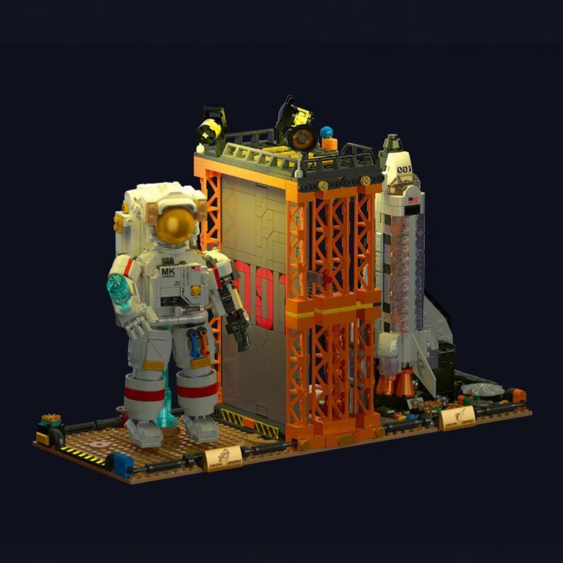 Mork 028006 - Space Bookends