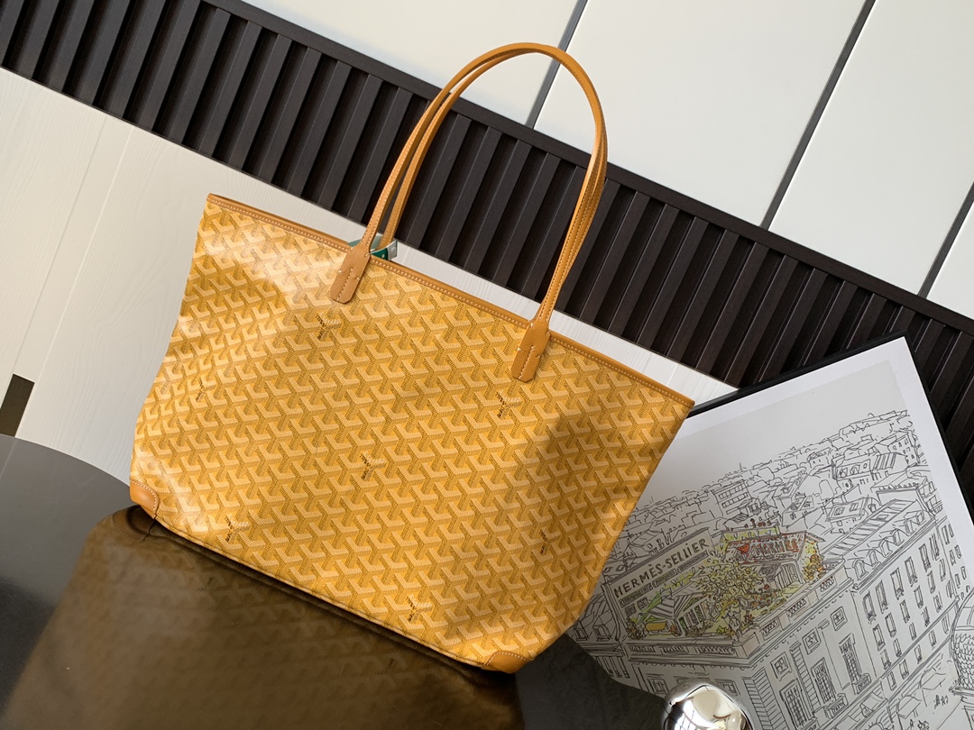 Goyard Artois MM Bag in Yellow
