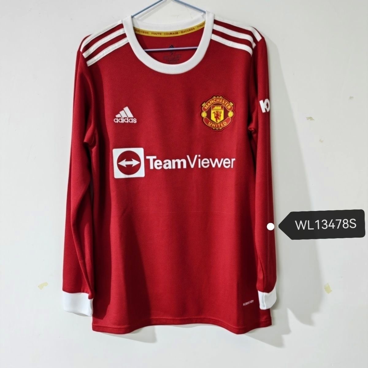 2021/22  Manchester United Home long sleeves Jersey