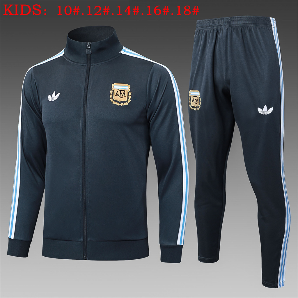 Argentina Kids Training Suit 24/25 | Soc Jersey - Premium Football Jersey
