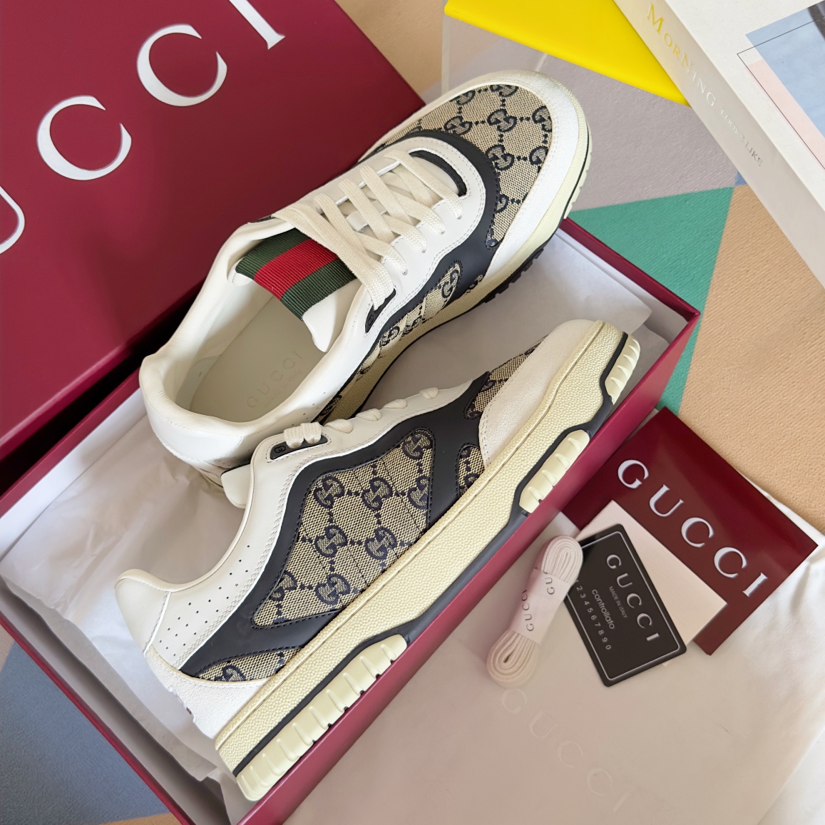 Unisex Gucci Re-web Sneaker