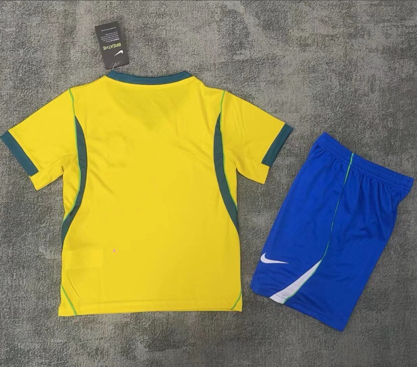 Kids 2026 Brazil Home Jersey  16-28