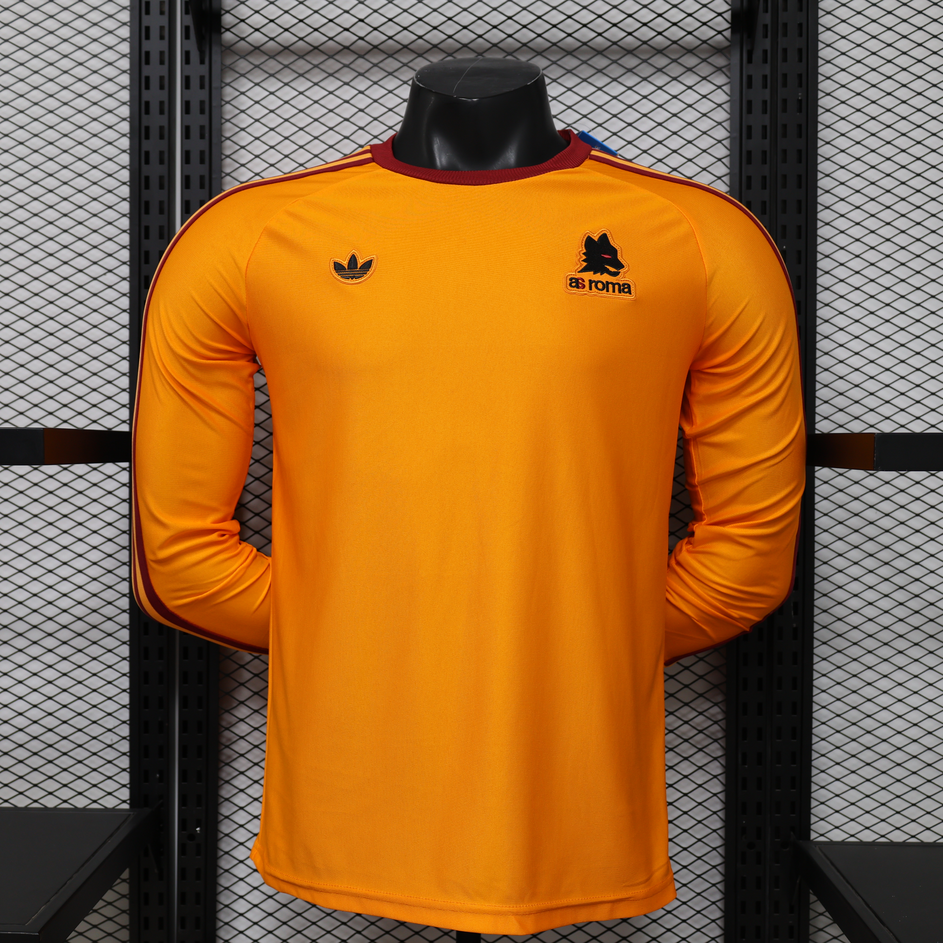 AS Roma Long Sleeves Leisure Jersey Player Version 26/27 | Soc Jersey - Premium Football Jersey