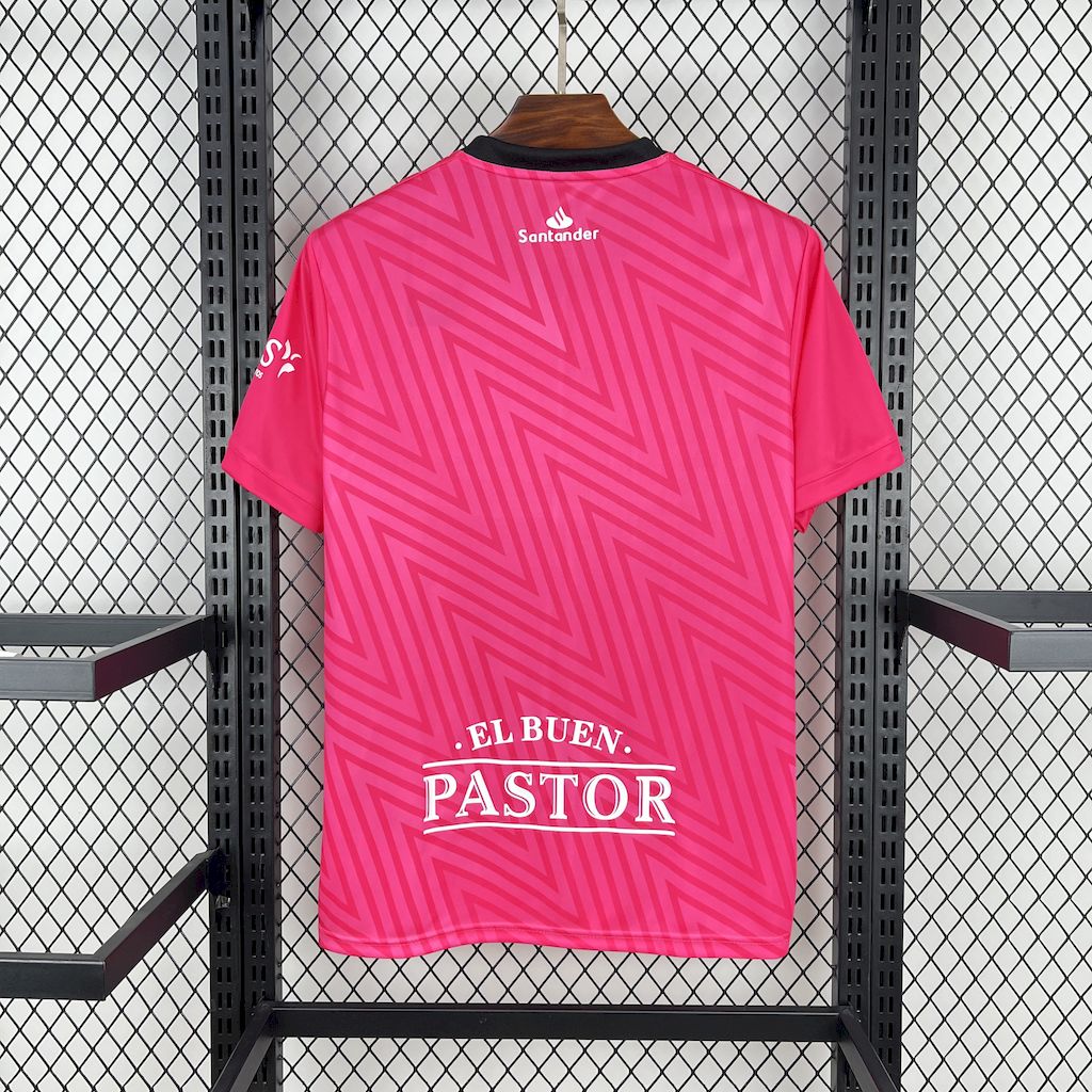 Racing de Santander 2024/25 Goalkeeper Pink S-XXL