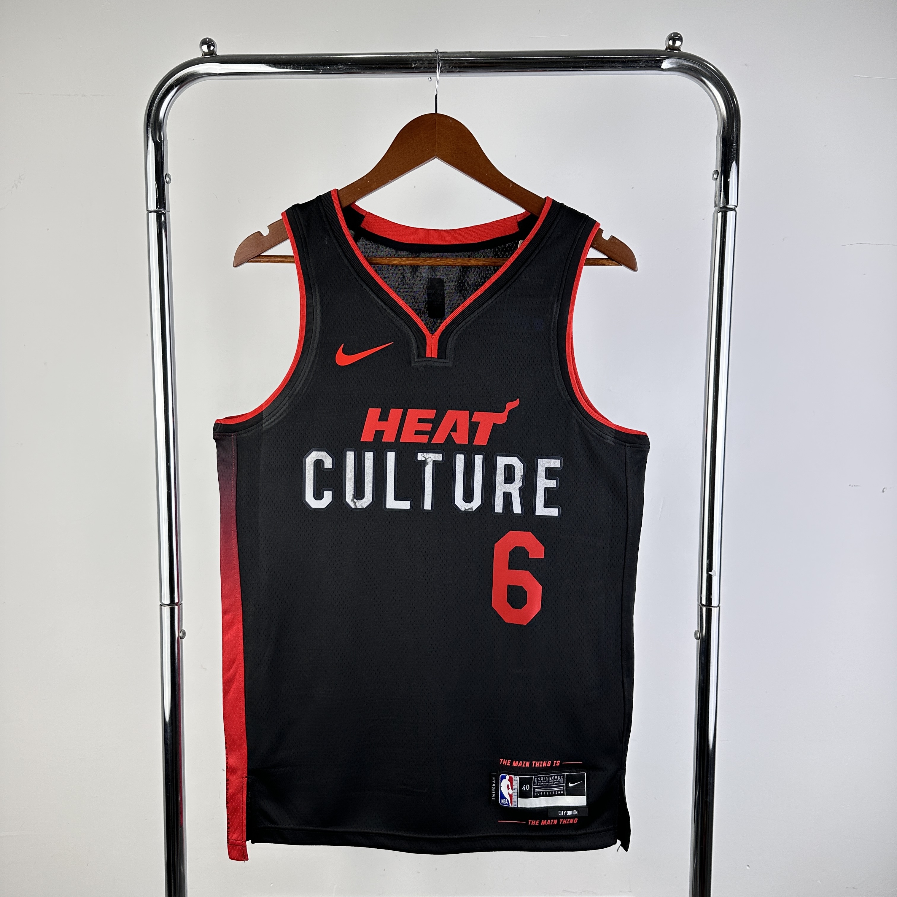 24 Season Miami Heat City Edition  No.6 James