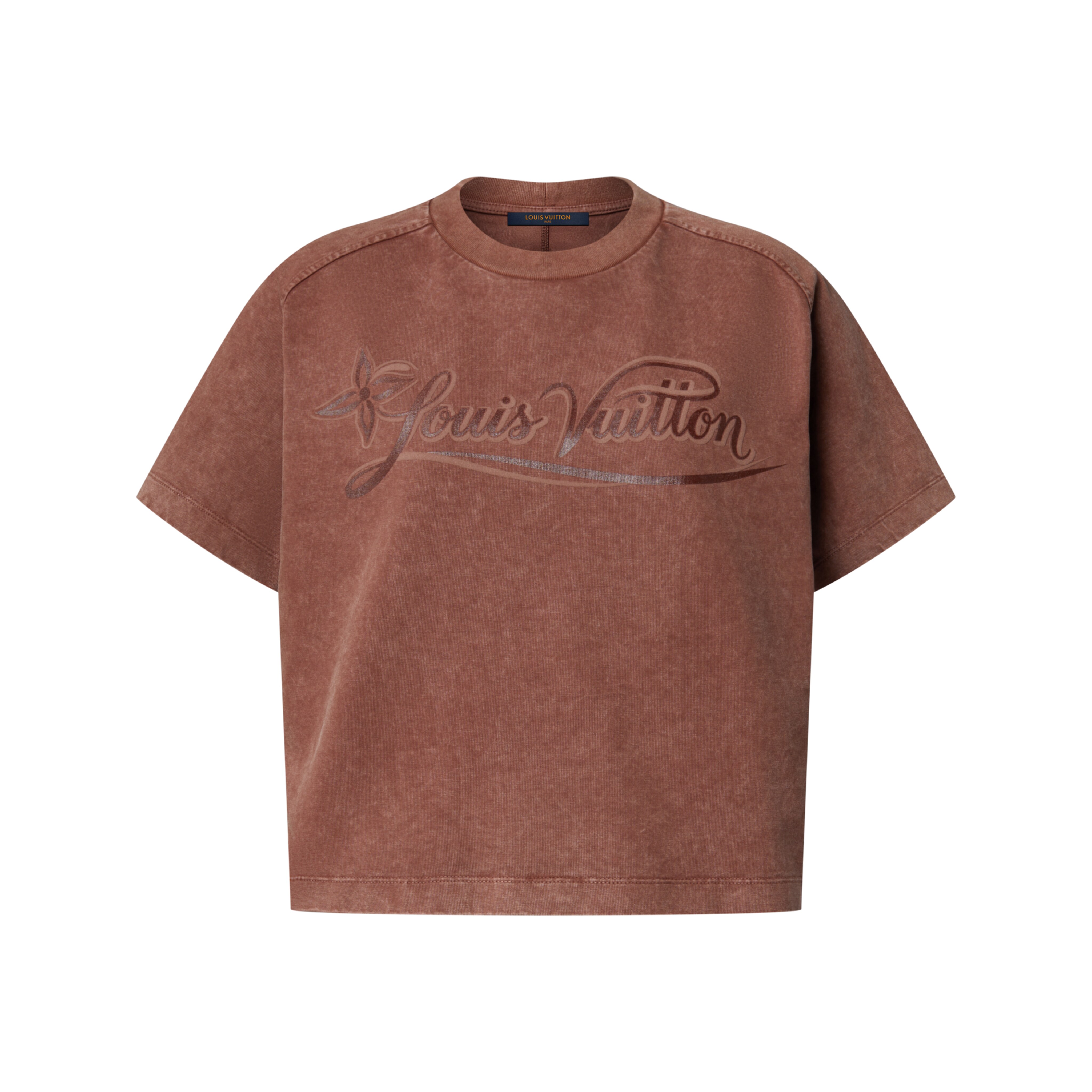 シグネチャープリント オーバーダイ Tシャツ