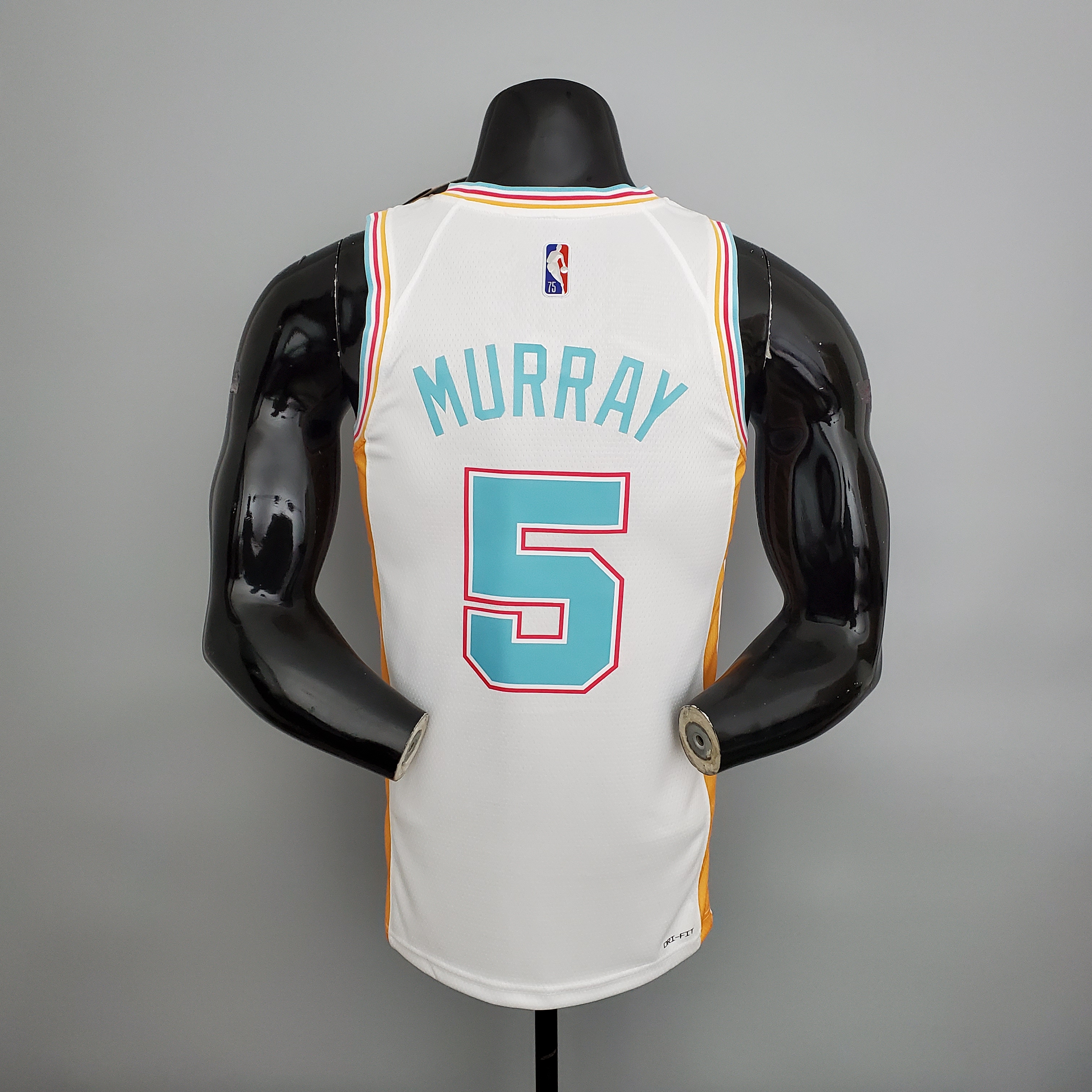 Dejounte Murray San Antonio Spurs 2022 City Edition Swingman Jersey White