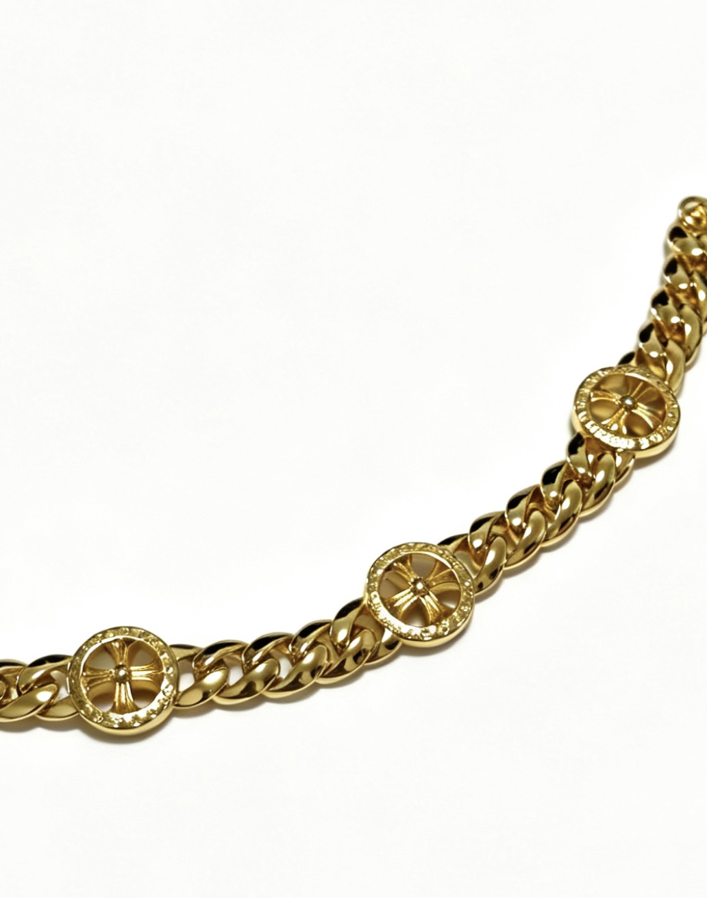 Chrome Hearts Gold Bracelet